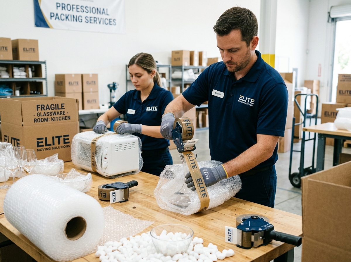 Fragile Glassware Packing